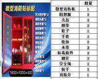 微型消防站 微型消防柜1800+2人内配 实拍图 - 四川龙盛安消防设备有限公司在售